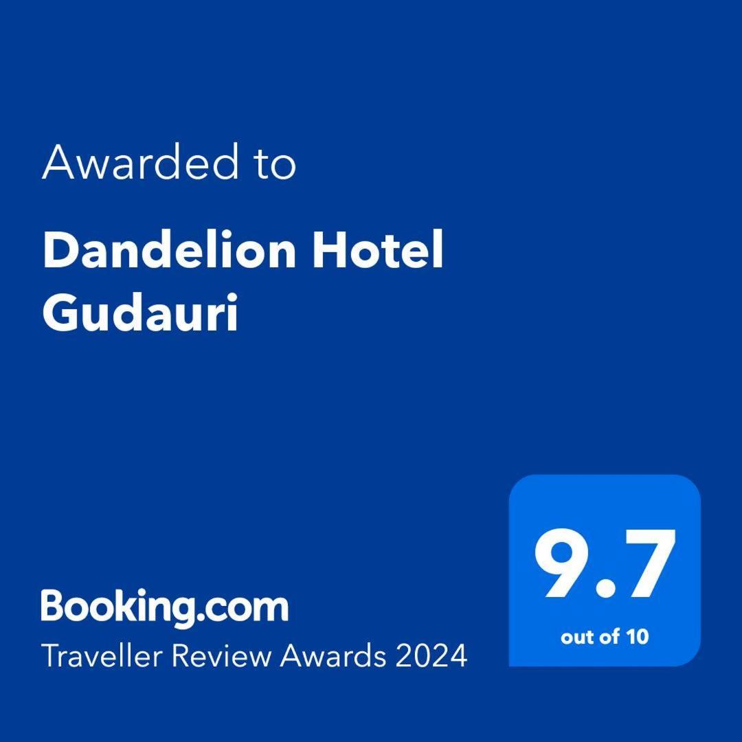 Dandelion Hotel Gudauri Ganisi Екстер'єр фото